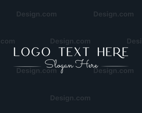 Luxury Fashion Boutique Logo