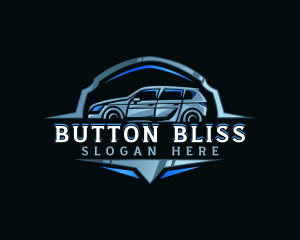 Modern Car Automobile Emblem logo design