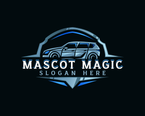 Modern Car Automobile Emblem logo design