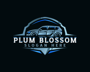 Modern Car Automobile Emblem logo design