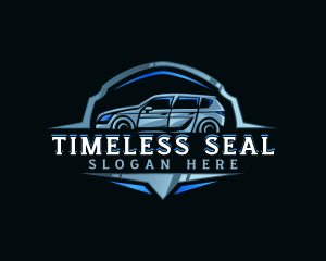 Modern Car Automobile Emblem logo