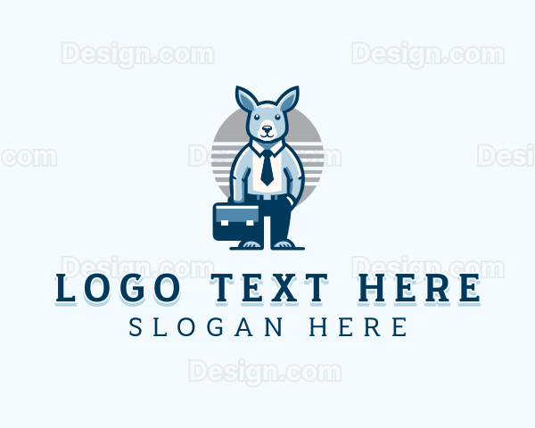 Rabbit Necktie Employee Logo