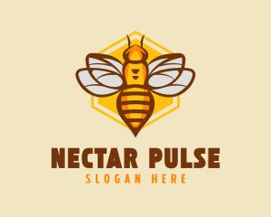 Honeycomb Bumblebee Nectar  logo