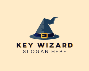 Wizard Witch Hat logo design