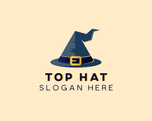 Wizard Witch Hat logo design