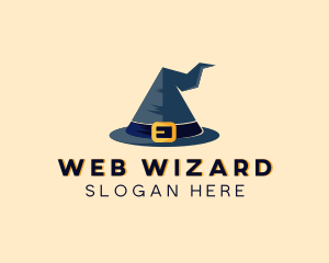 Wizard Witch Hat logo design