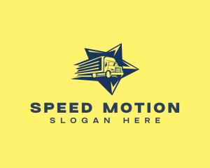 Star Truck Speed logo design