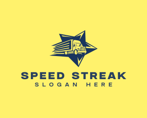 Star Truck Speed logo design