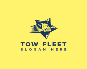 Star Truck Speed logo design