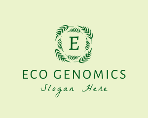 Eco Palm Leaves logo design