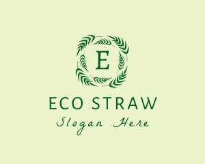 Eco Palm Leaves logo design