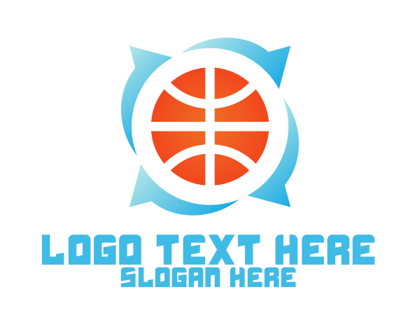 Basketball logo example 4