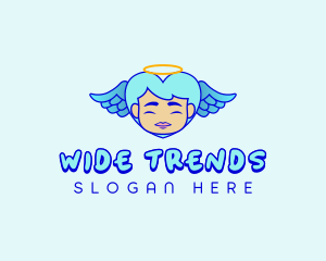 Cupid Heart Angel logo