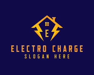 Lightning Bolt Electrician logo design