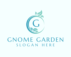 Organic Leaf Garden logo design