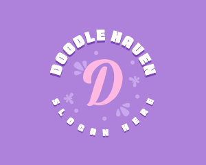 Hippie Doodle Fashion logo design