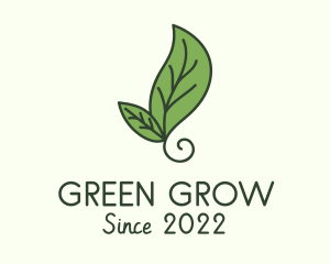 Natural Eco Leaf logo design