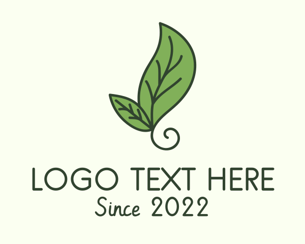 Natural Eco Leaf logo