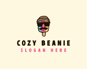 Popsicle Beanie Man logo