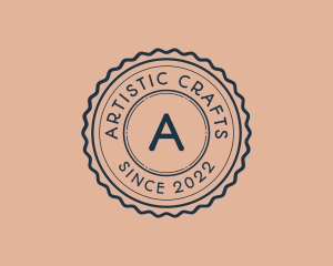 Hipster Handmade Crafts logo design