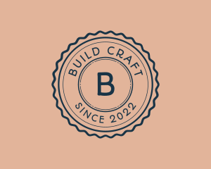 Hipster Handmade Crafts logo design