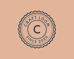 Hipster Handmade Crafts logo design