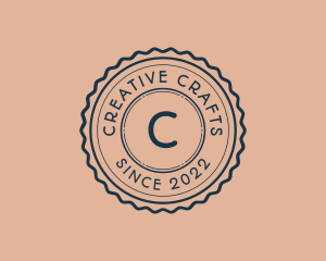 Hipster Handmade Crafts logo design