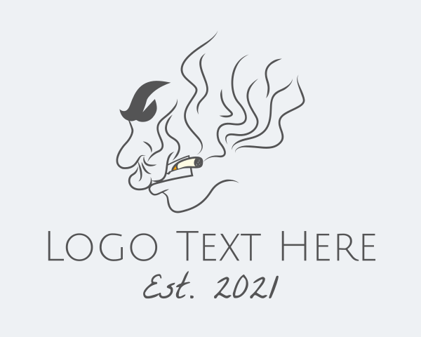 Old Man logo example 2
