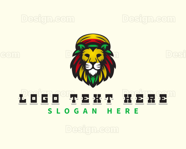 Lion Rasta Safari Logo