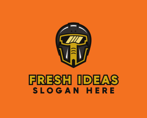 Gaming Clan Esports Helmet logo design