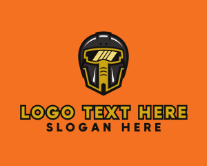 Esports - Gaming Clan Esports Helmet logo design
