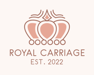 Royal Pageant Crown  logo design