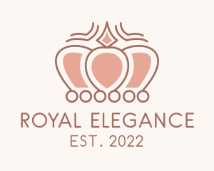 Royal Pageant Crown  logo design