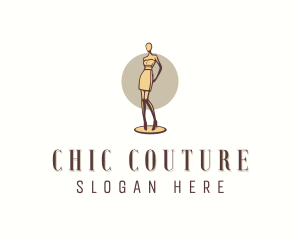 Fashion Apparel Clothing Mannequin logo design