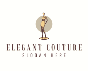 Fashion Apparel Clothing Mannequin logo design