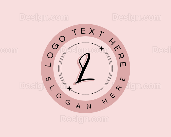 Elegant Cosmic Beauty Logo