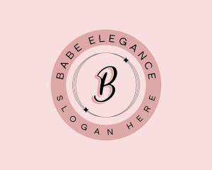 Elegant Cosmic Beauty logo design