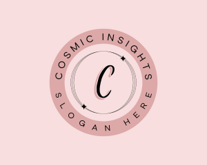 Elegant Cosmic Beauty logo design