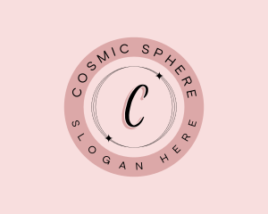 Elegant Cosmic Beauty logo design
