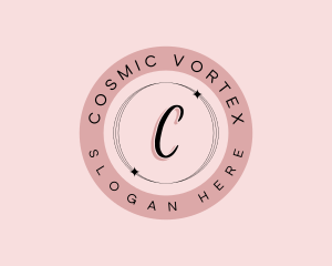 Elegant Cosmic Beauty logo design