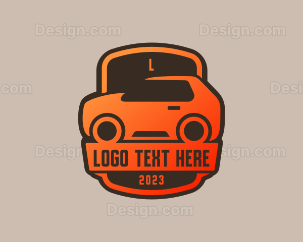 Gradient Car Vehicle Logo