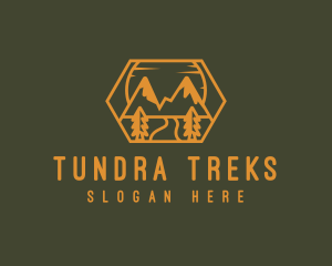 Mountain Forest Camp logo design