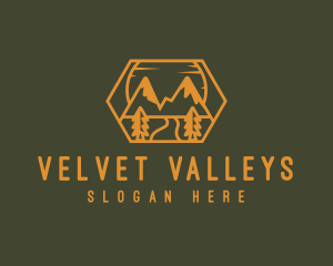 Mountain Forest Camp logo design