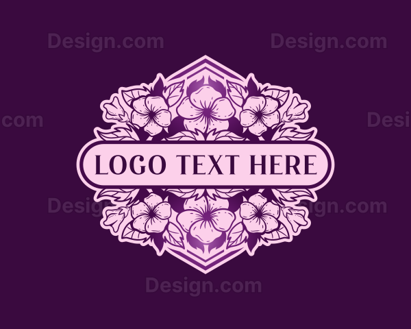 Bloom Flower Garden Logo