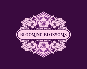 Bloom Flower Garden logo design