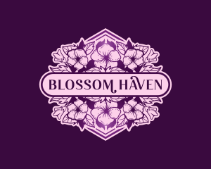 Bloom Flower Garden logo design