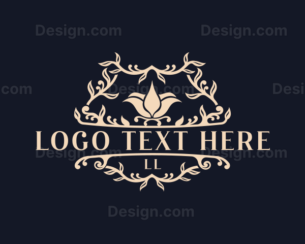 Floral Wedding Boutique Logo