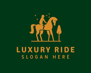 Horse Riding Equestrian  logo design