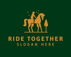 Horse Riding Equestrian  logo design