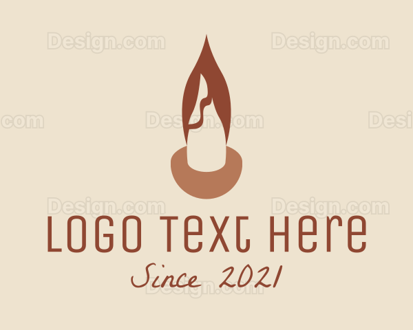 Bohemian Candle Decor Logo